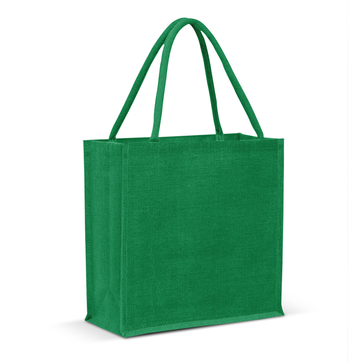 Stock Jute Square Shopper-Vivid(SJB-24T) - greenpac.com.au