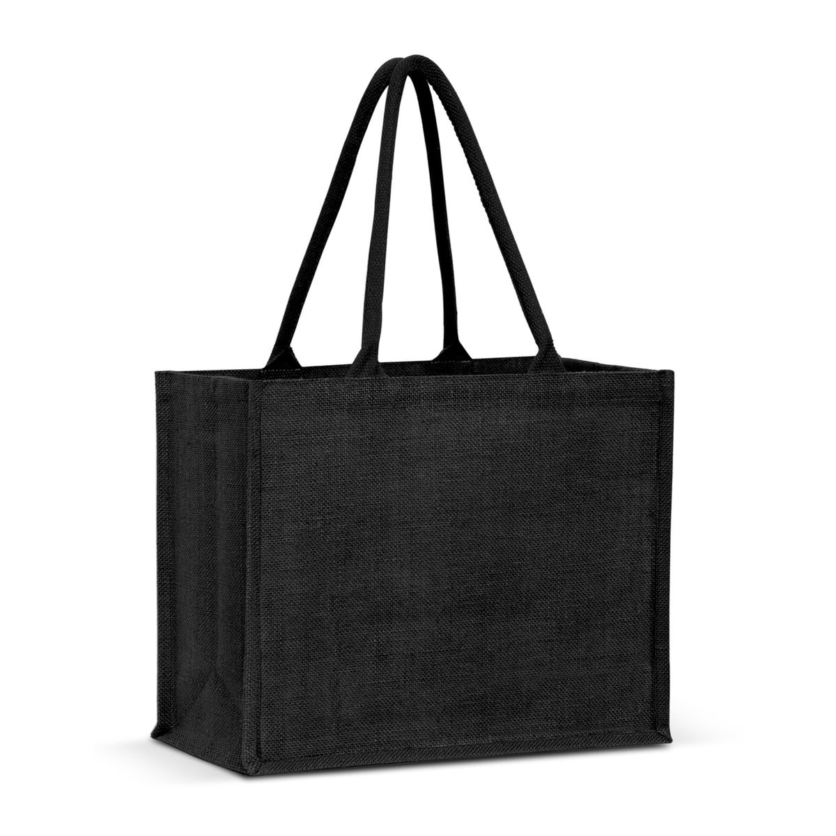 Stock Jute Shopper With Large Gusset-Coloured(SJB-08T) - greenpac.com.au