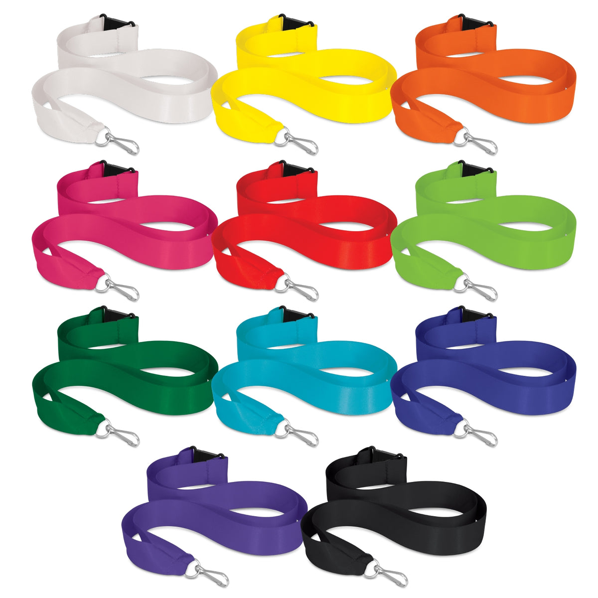 Satin Ribbon Lanyard(SLY-18) - greenpac.com.au