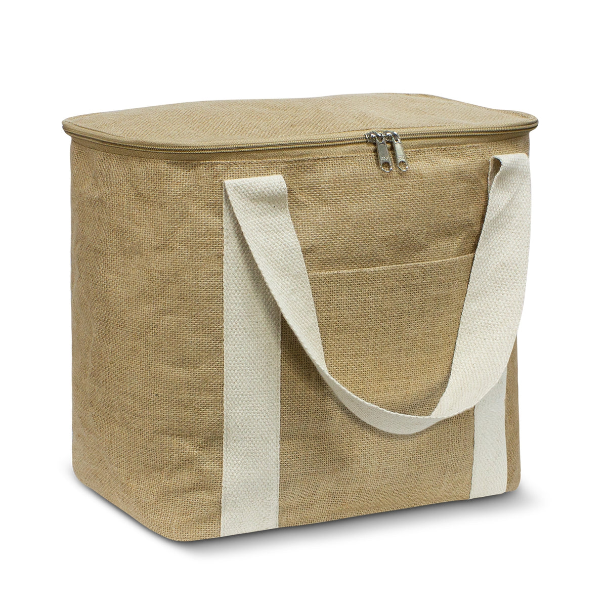 Stock Jute Cooler Bag-Large (SJB-18T) - greenpac.com.au