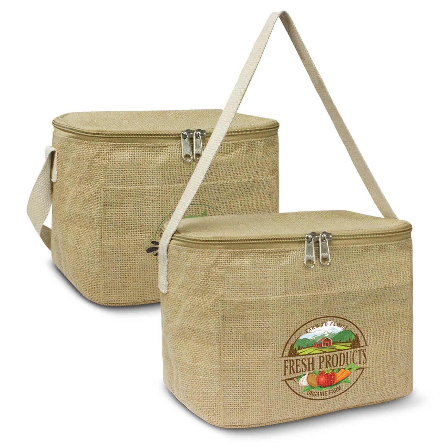 Stock Jute Cooler Bag-Small(SJB-16T) - greenpac.com.au