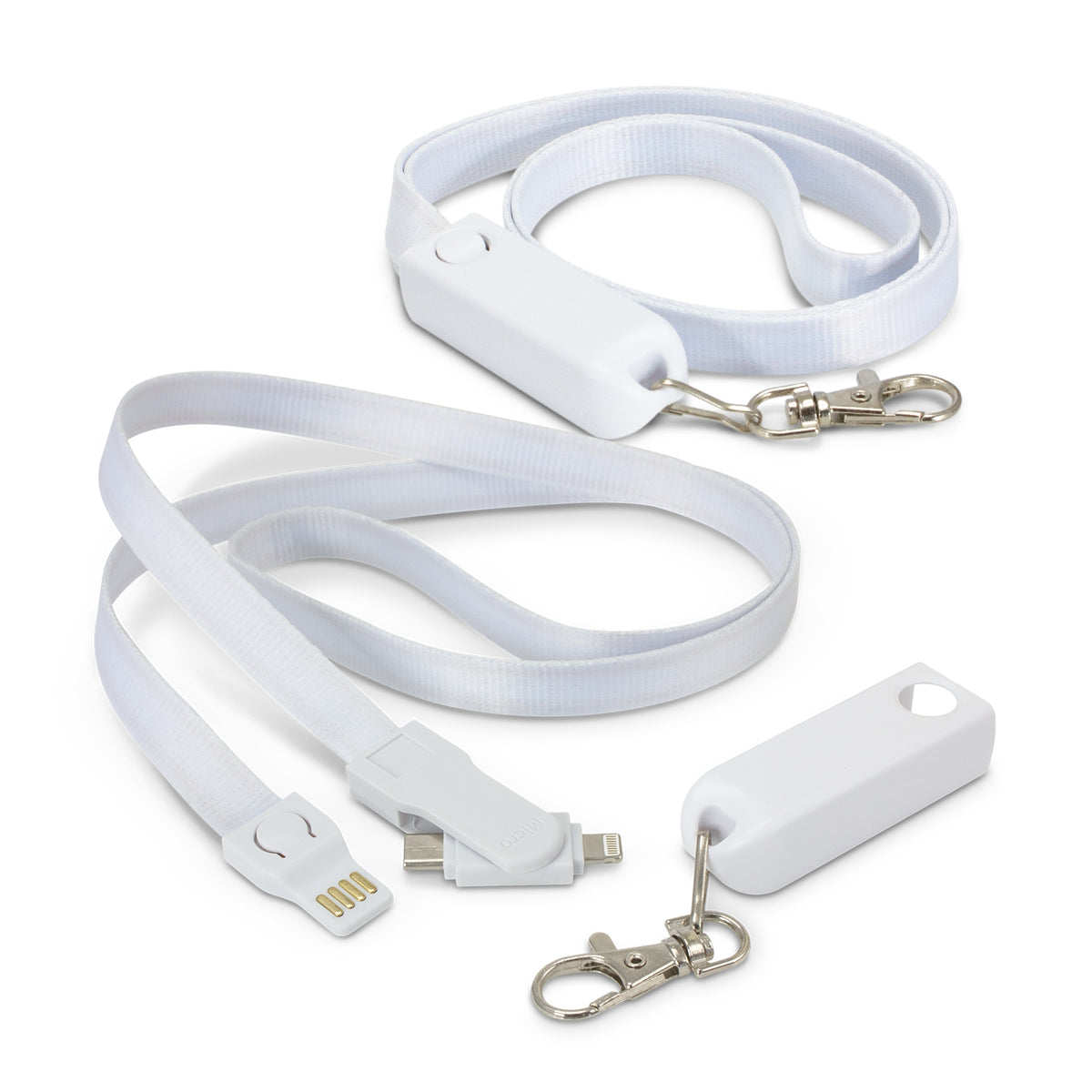 3-in-1 Charging Lanyard(SLY-26) - greenpac.com.au