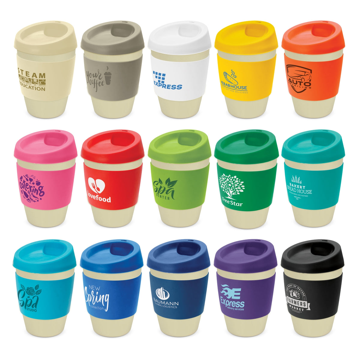 ECO Bamboo Coffee Cup (SDW-95T) - greenpac.com.au