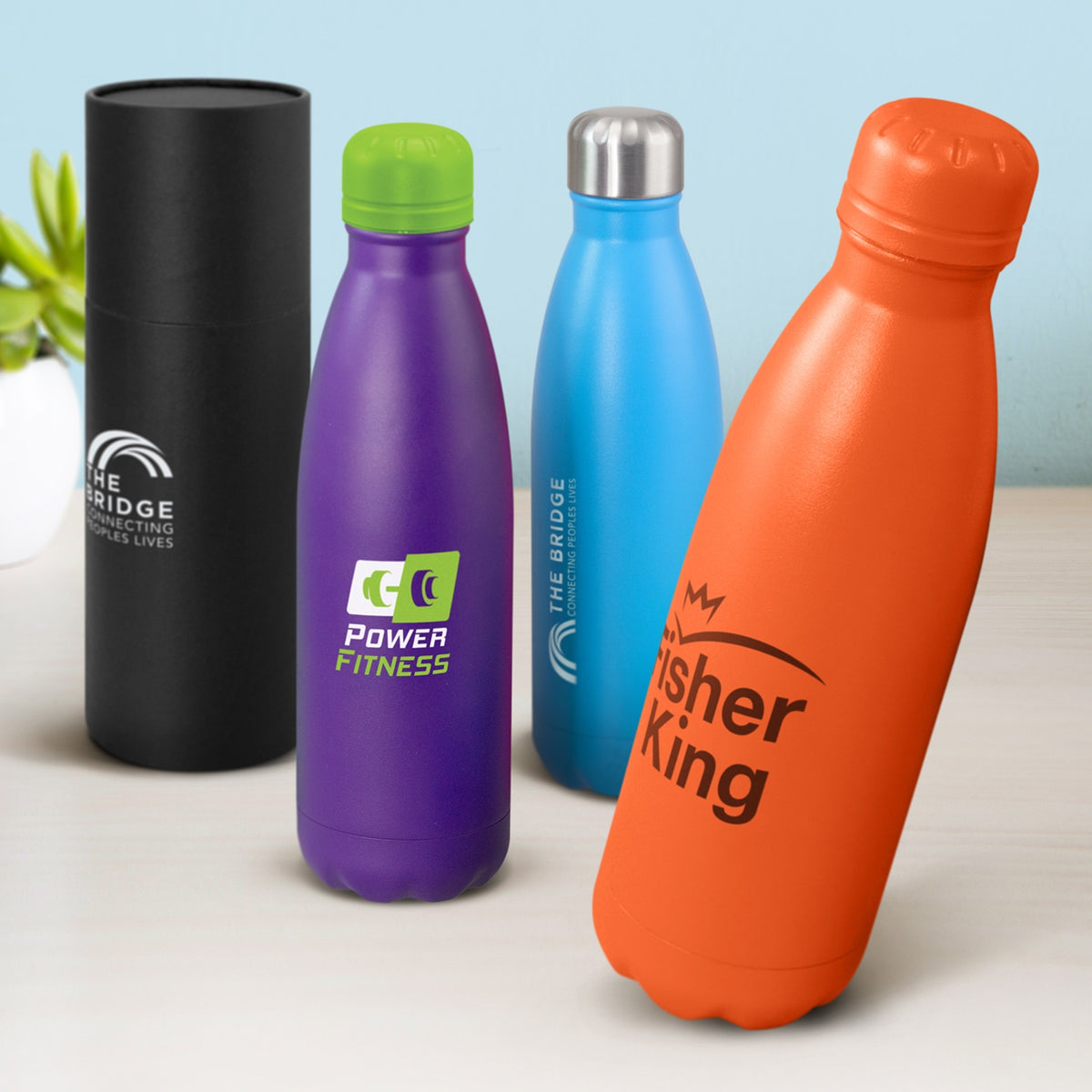 Powder Coated Vacuum Bottle (SDW-126T) - greenpac.com.au