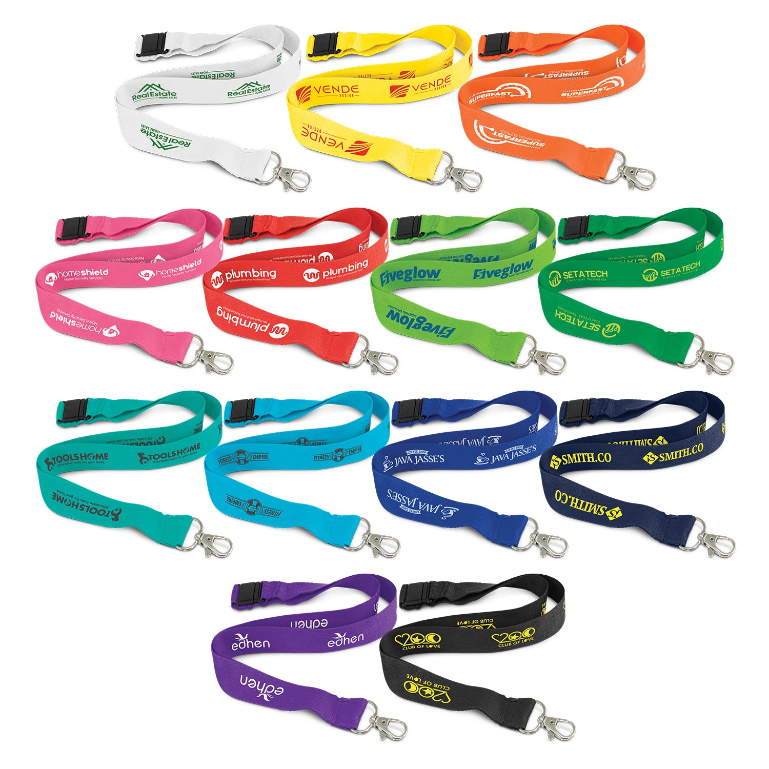 Eco Cotton Lanyard(SLY-14) - greenpac.com.au