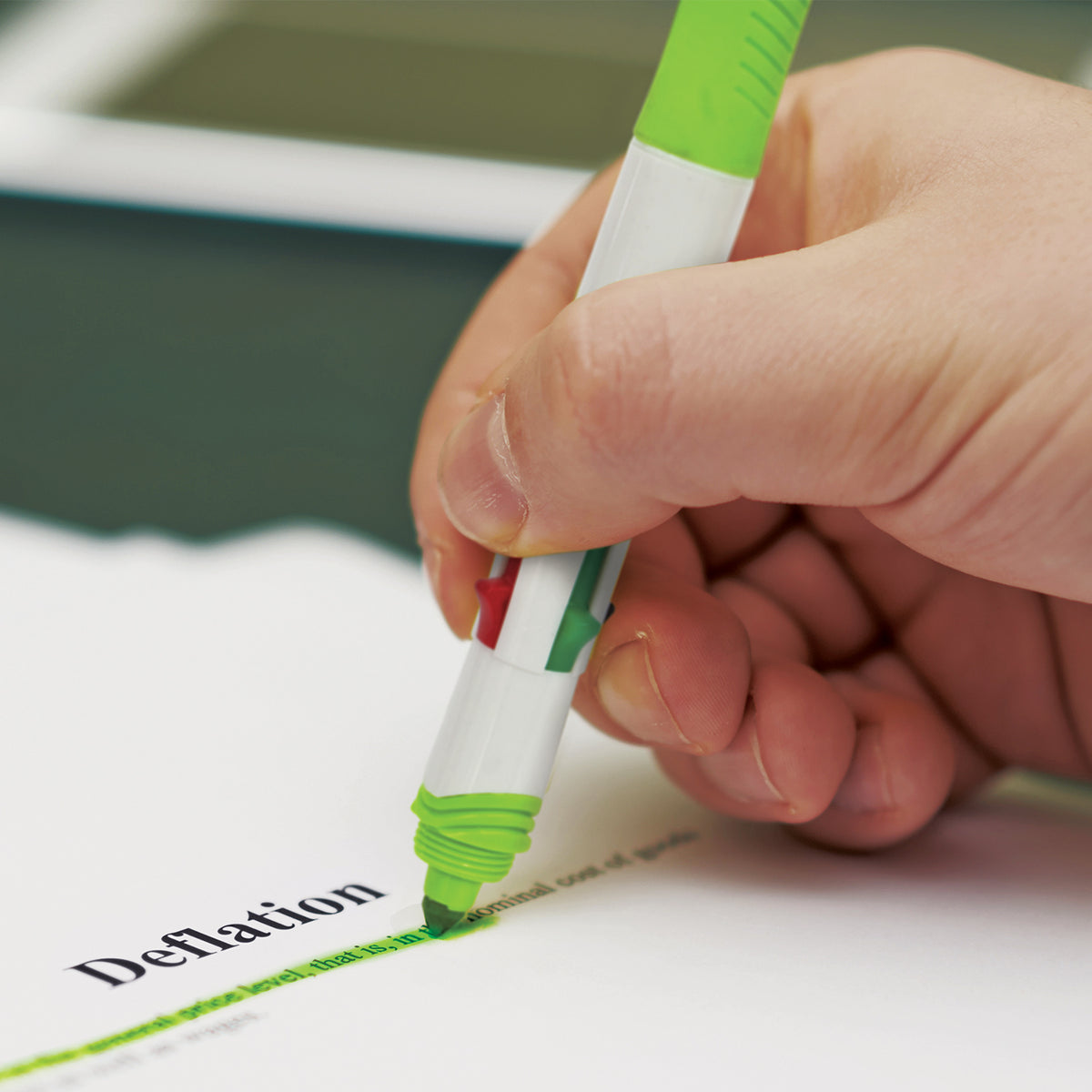 Stock Tetra Highlighter Pen(SP-75T) - greenpac.com.au