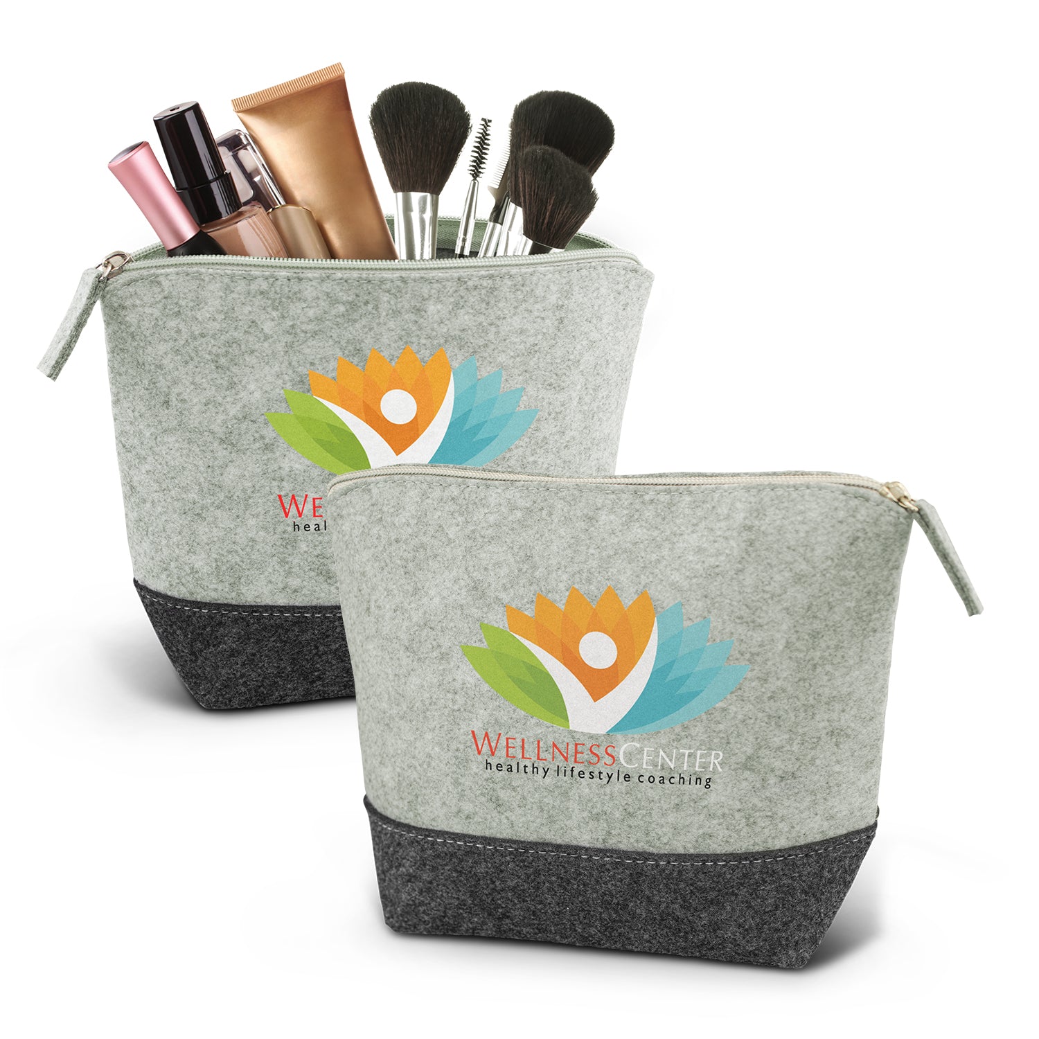 Stock Felt Cosmetic Bag(SFB-06T)