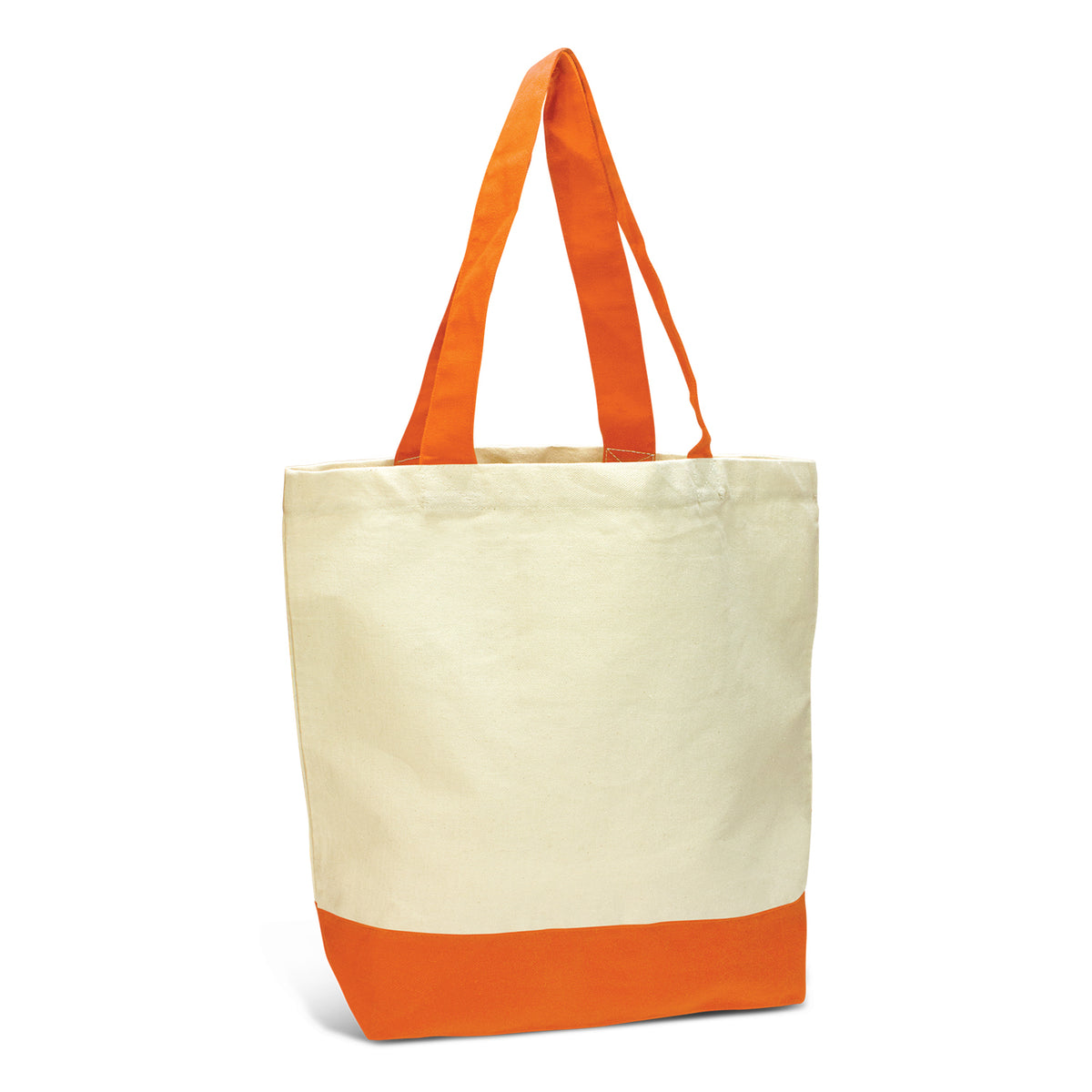 Stock Two Tone Cotton Tote(SCB-33T) - greenpac.com.au