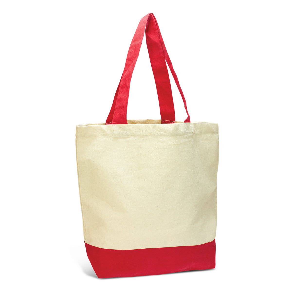 Stock Two Tone Cotton Tote(SCB-33T) - greenpac.com.au