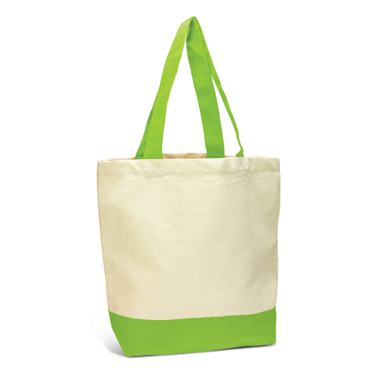 Stock Two Tone Cotton Tote(SCB-33T) - greenpac.com.au