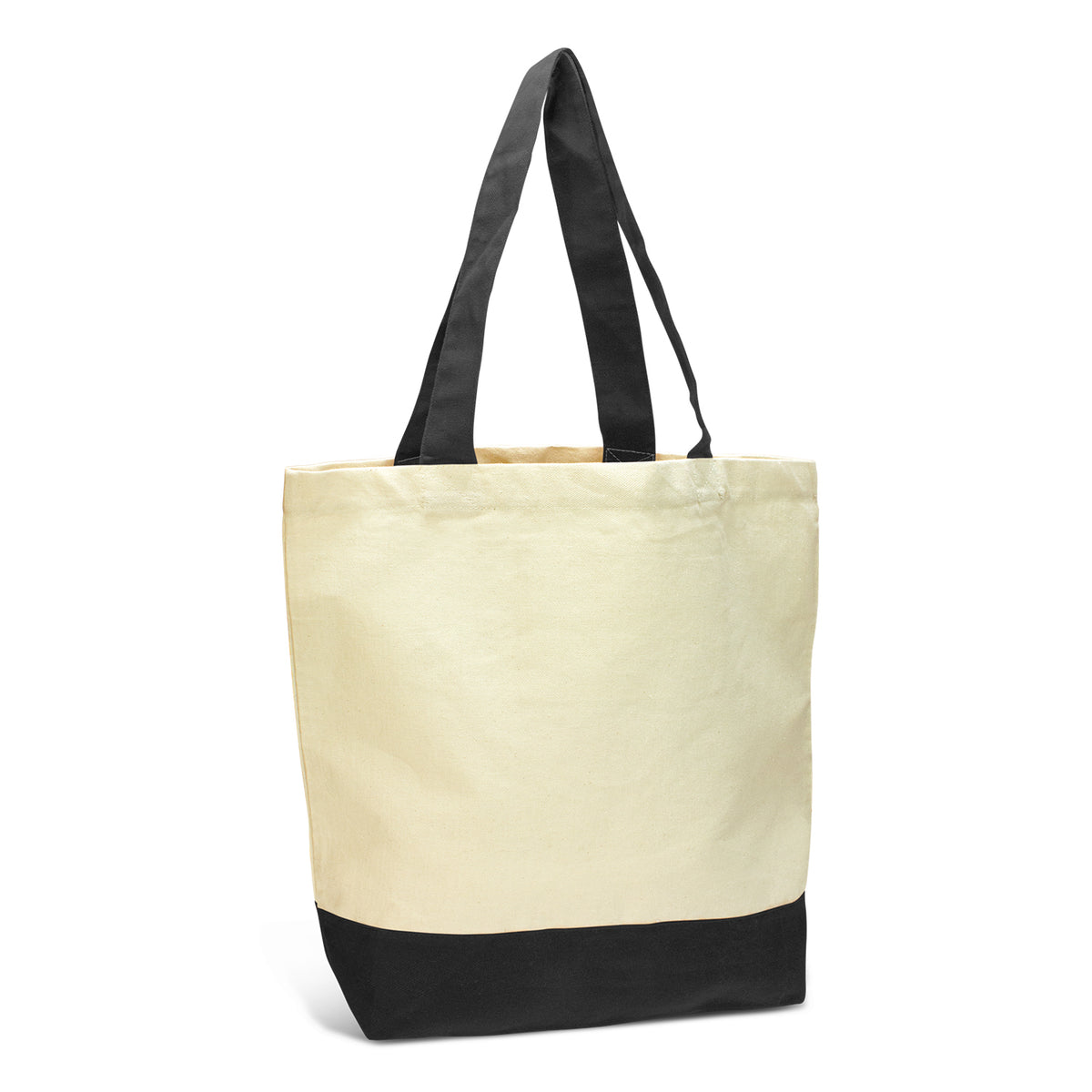 Stock Two Tone Cotton Tote(SCB-33T) - greenpac.com.au