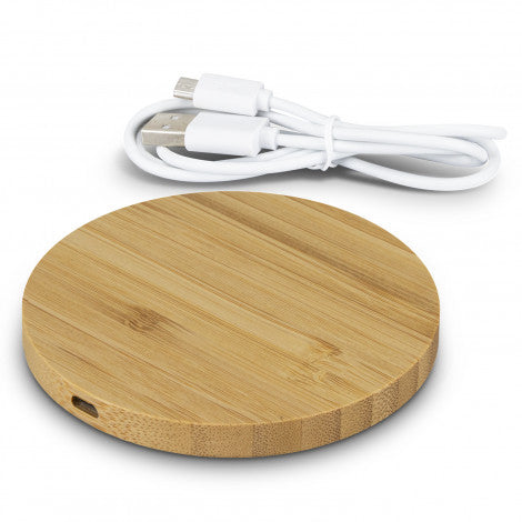 Bamboo Wireless Charger - Round(STP-86T)