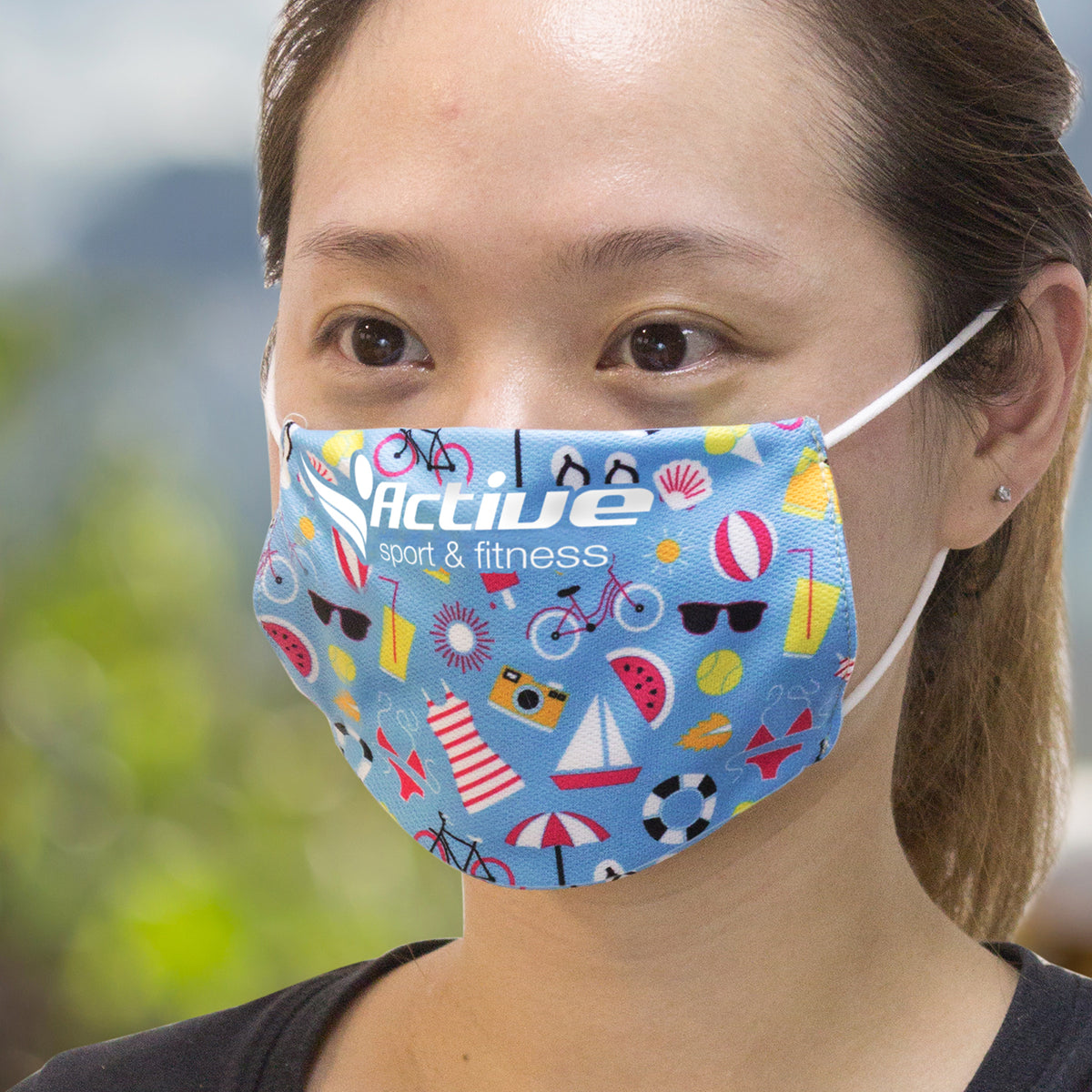 Reusable PP Face Mask Full Colour - Small (SHS-06T)