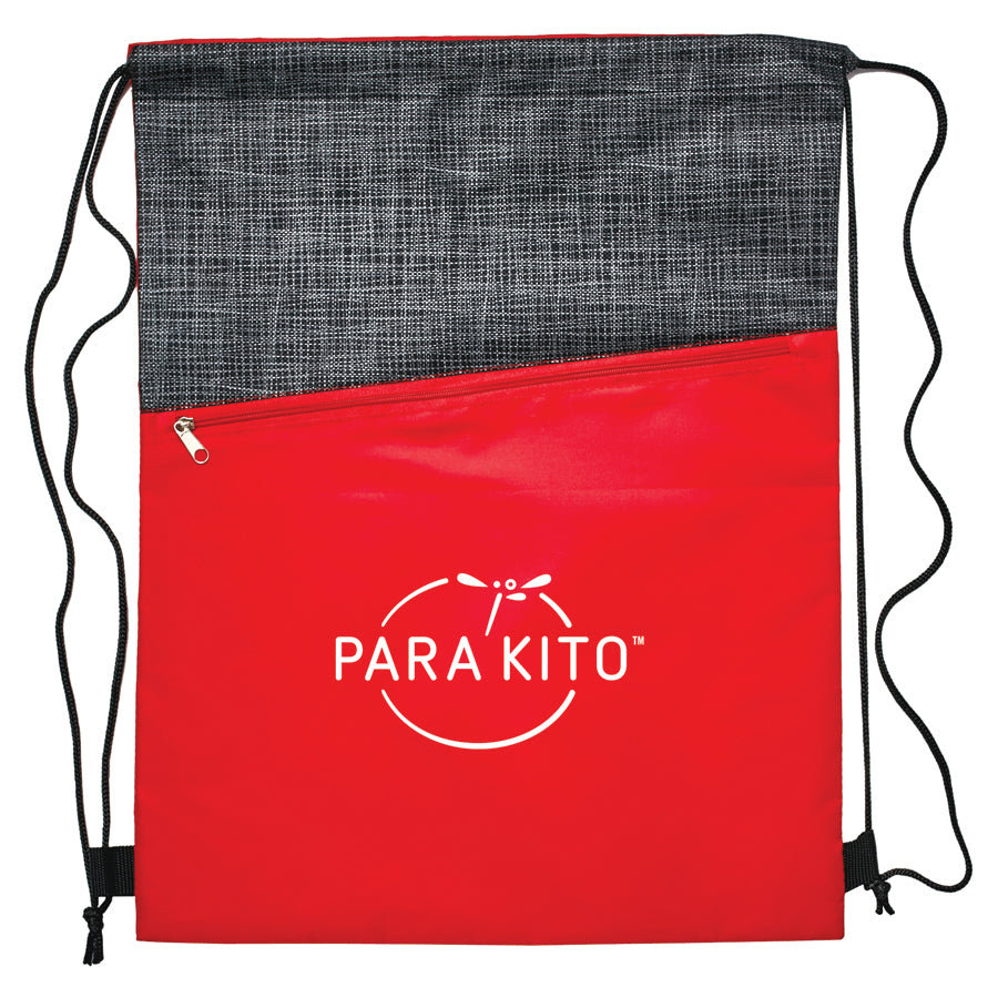 Stock Crosshatch Backpack with Zipper Pocket(SNB-95H) - greenpac.com.au