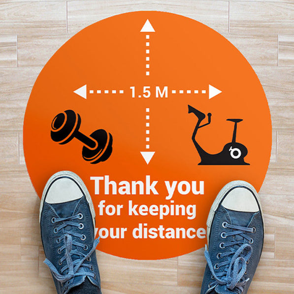 Custom Print Floor Decal Sticker (SHS-28H)