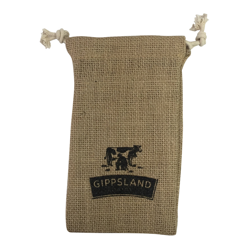 Stock Jute Drawstring Bag-Small(SJB-10T) - greenpac.com.au