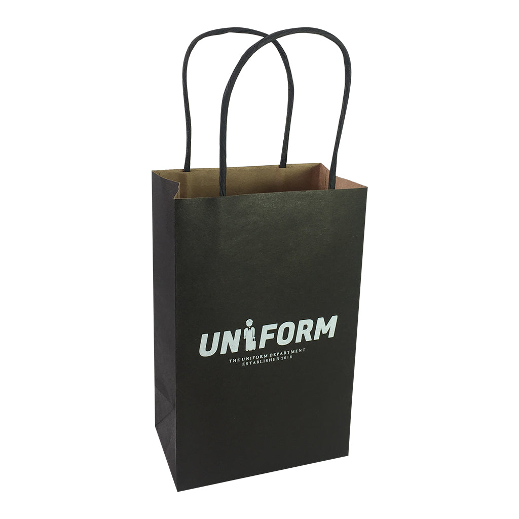 Stock Kraft Paper Carry Bag-Small(SLP-05T) - greenpac.com.au