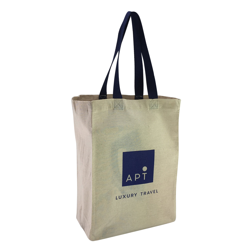 Stock Coloured Handle Calico Bag(SCB-15D) - greenpac.com.au
