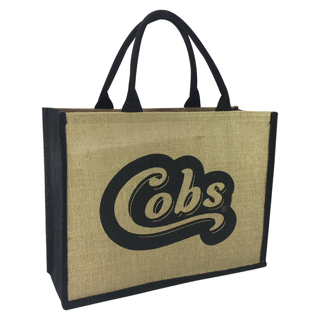 Stock Jute Bag Coloured-Black(SJB-02D) - greenpac.com.au