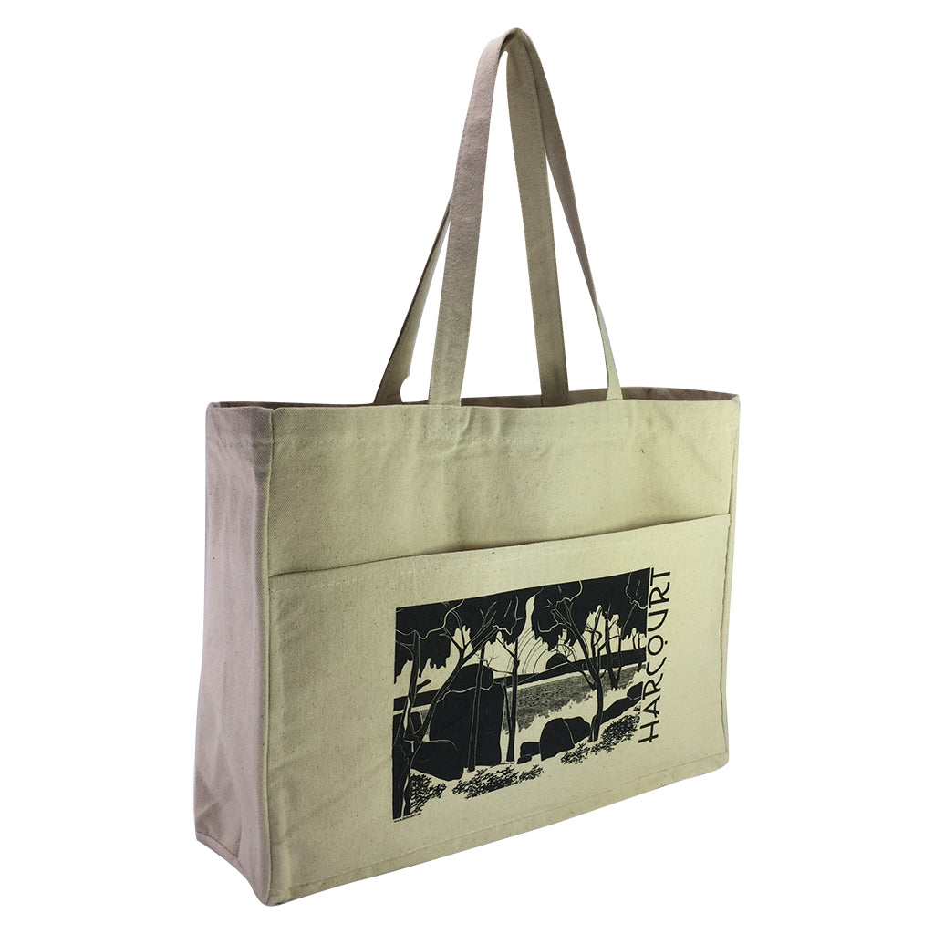 Stock Thick Canvas Shopper(SCB-17D) - greenpac.com.au