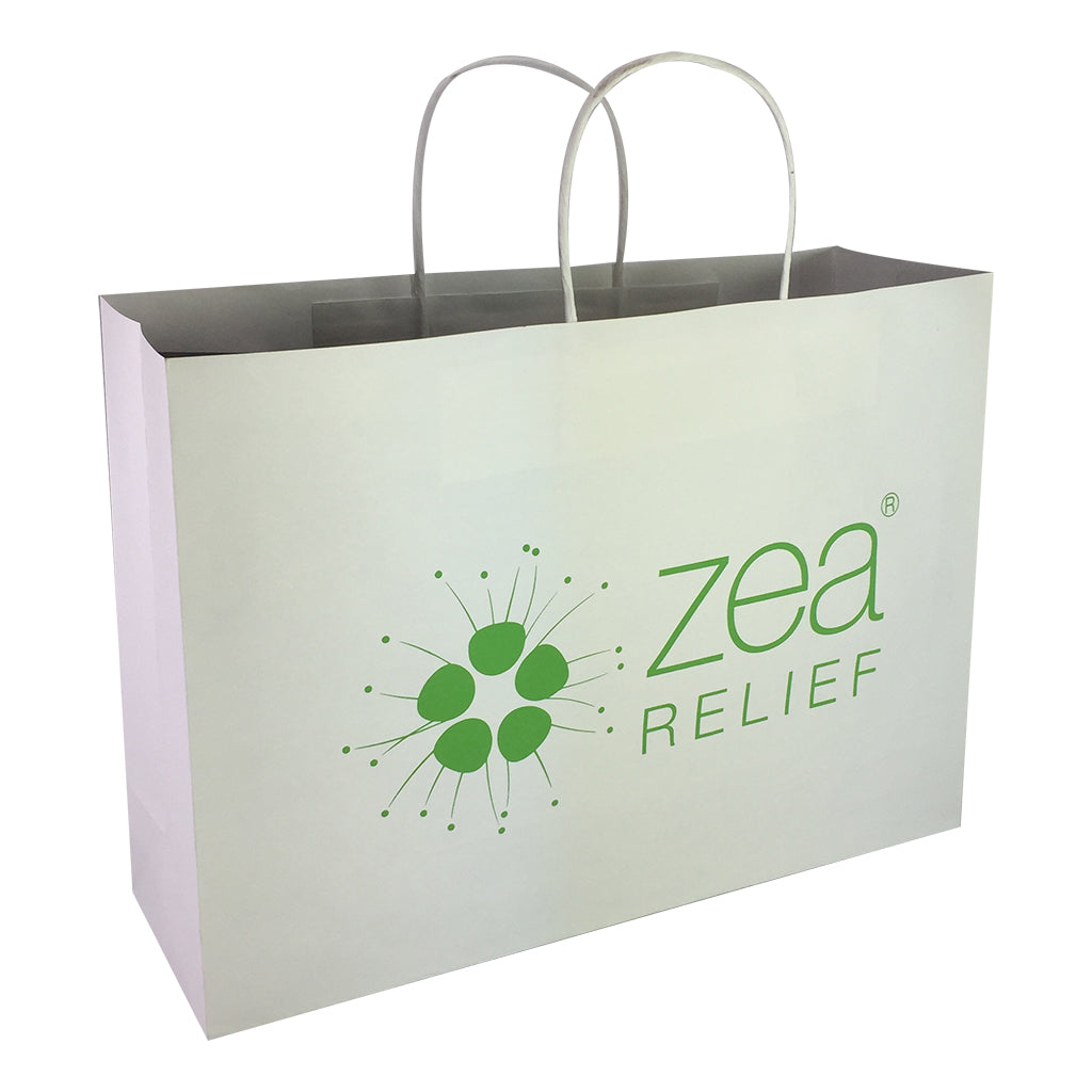 Stock Kraft Paper Shopper Bag(SKP-03D) - greenpac.com.au