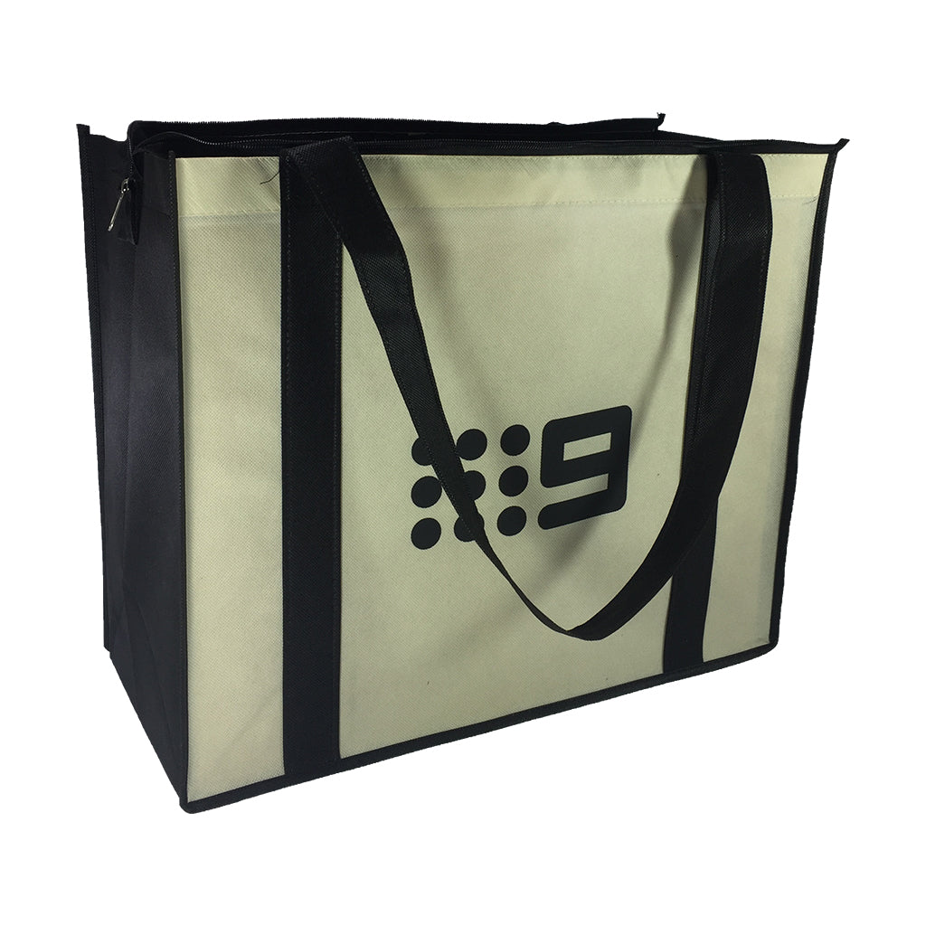 Stock NWPP Large Zipper Shopping Bag(SNB-38D) - greenpac.com.au