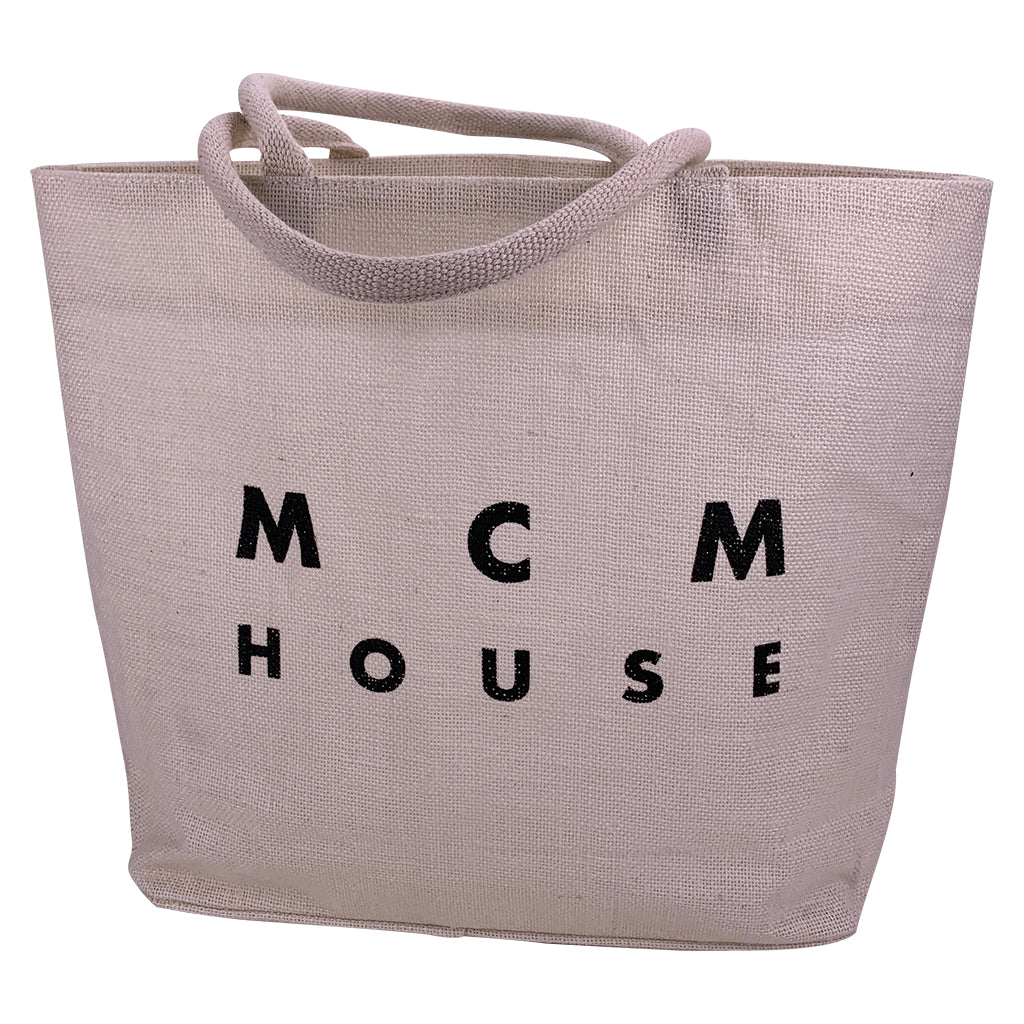 Stock Jute Carry Bag-Coloured(SJB-05T)