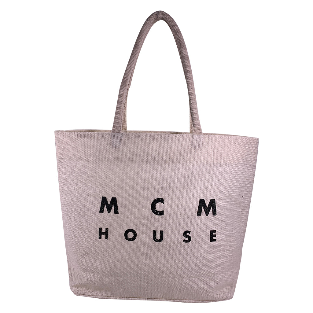 Stock Jute Carry Bag-Coloured(SJB-05T)