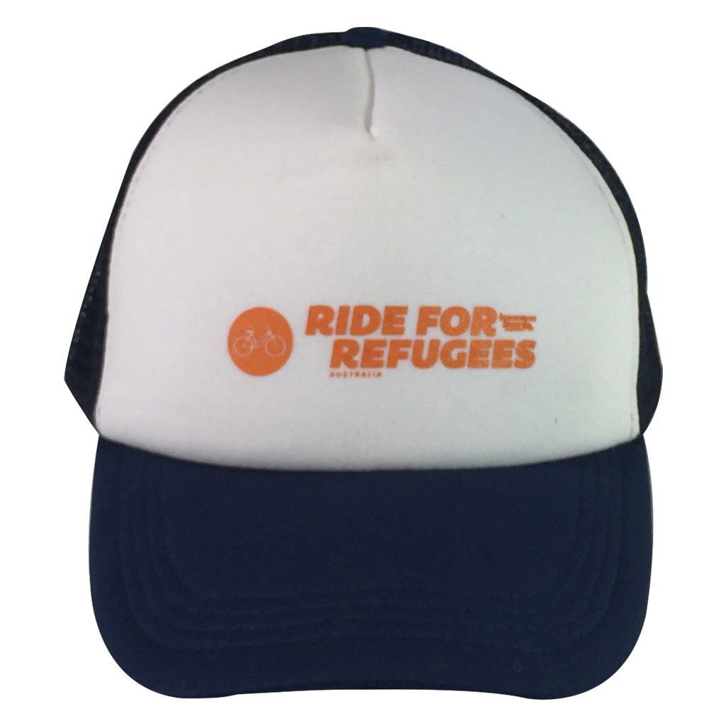 Premium Mesh Cap- White Front(SHW-08T)