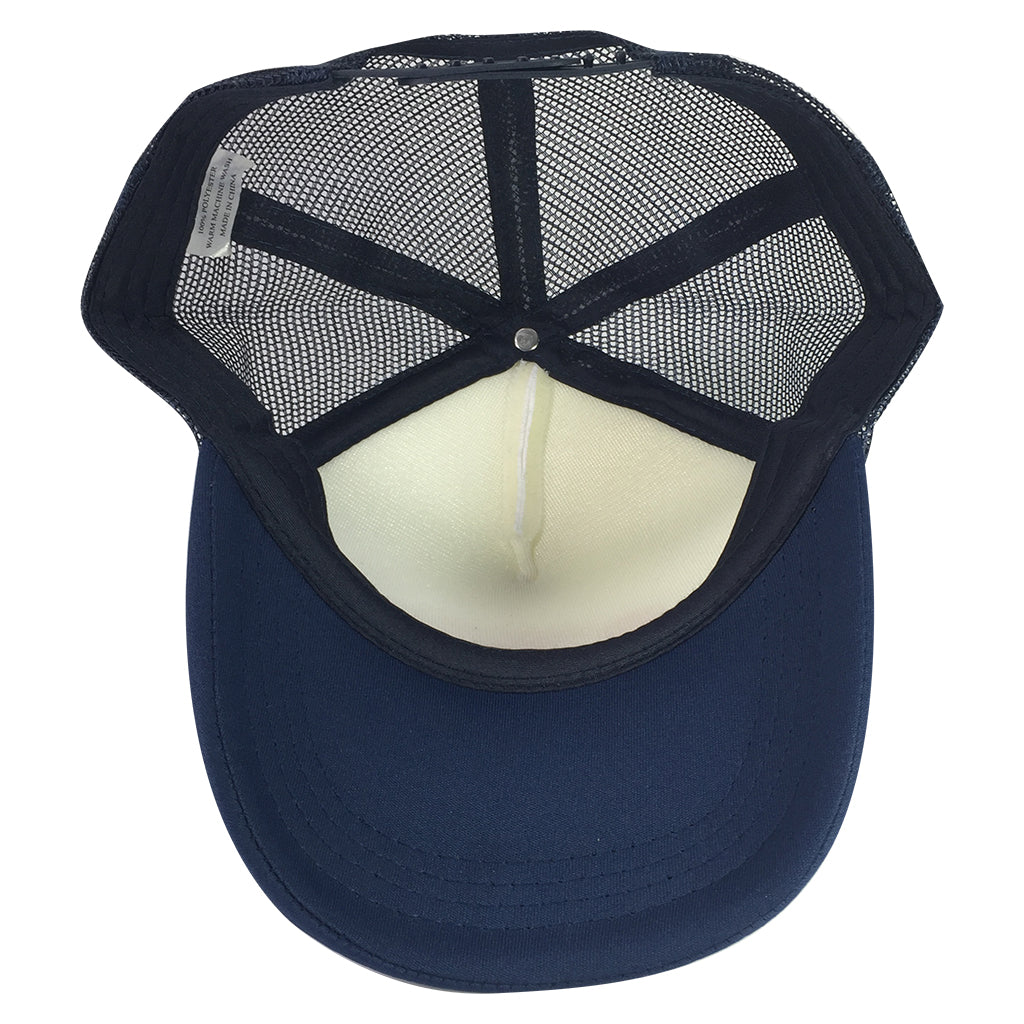 Premium Mesh Cap- White Front(SHW-08T)