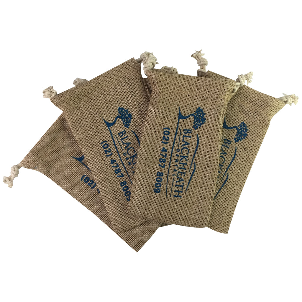 Stock Jute Drawstring Bag-Small(SJB-10T)