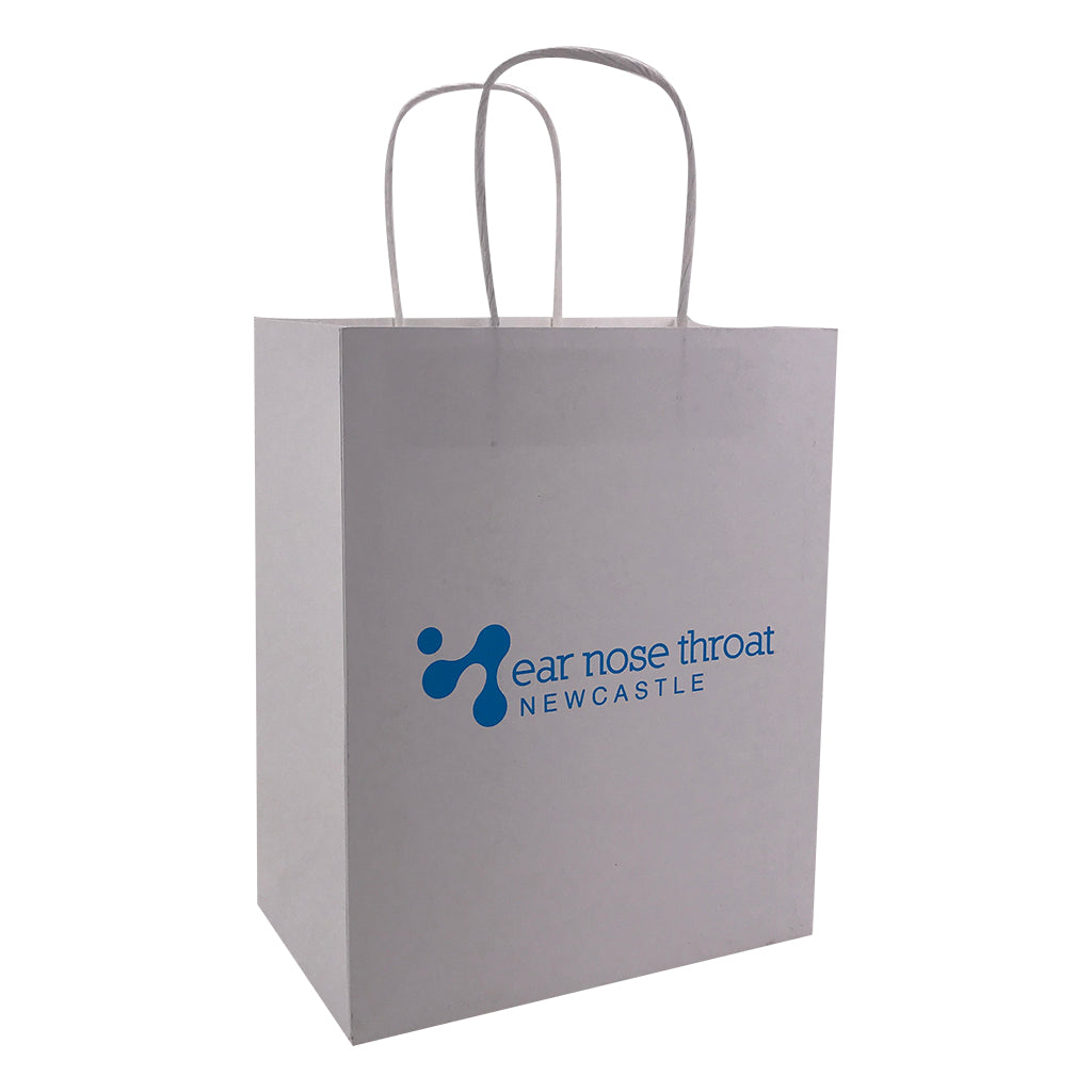Stock Kraft Paper Carry Bag-Medium(SLP-06T) - greenpac.com.au