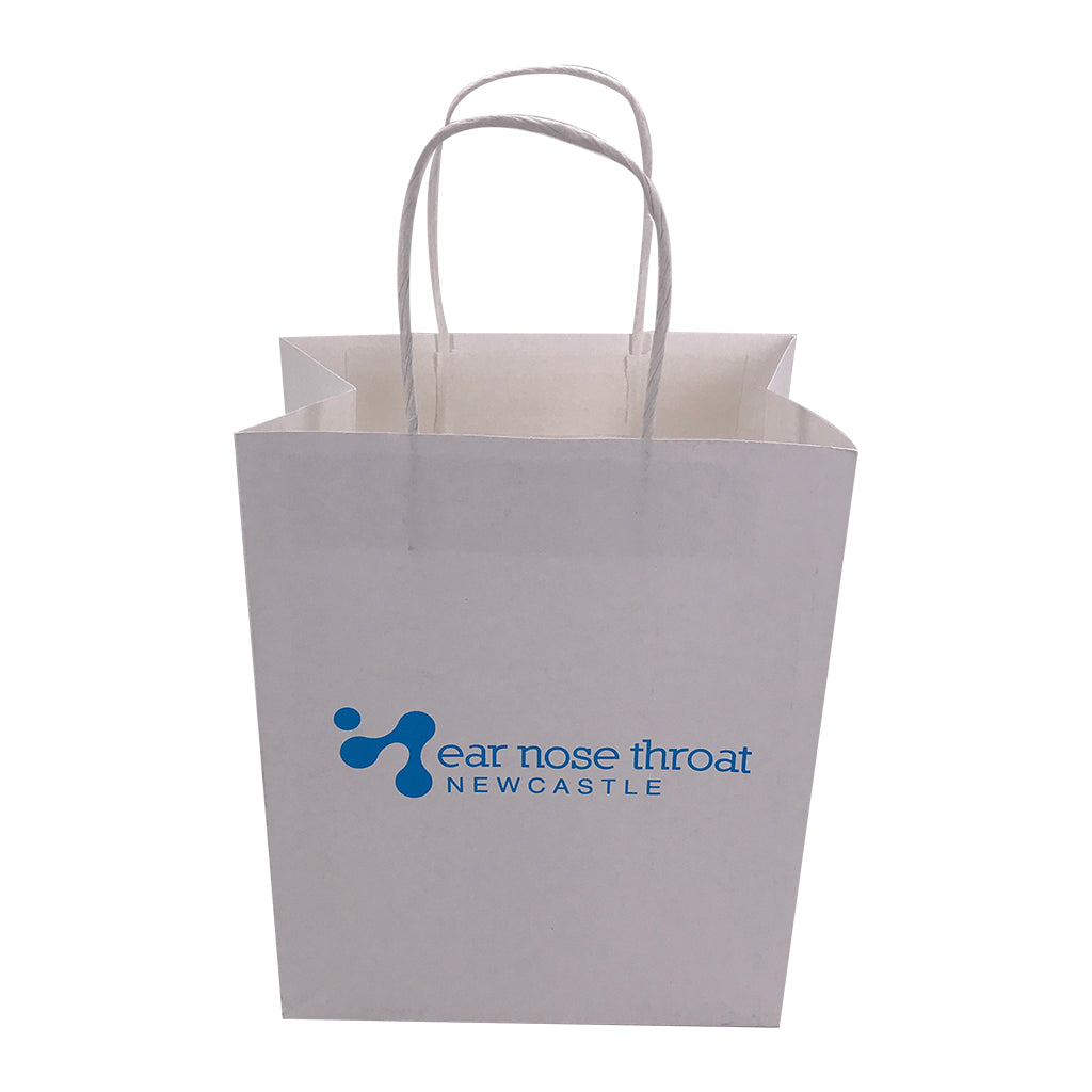 Stock Kraft Paper Carry Bag-Medium(SLP-06T) - greenpac.com.au
