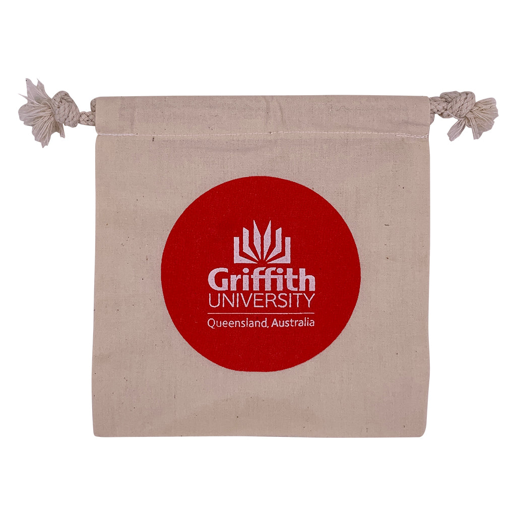 Calico Small Drawstring  Bag(CA-07) - greenpac.com.au