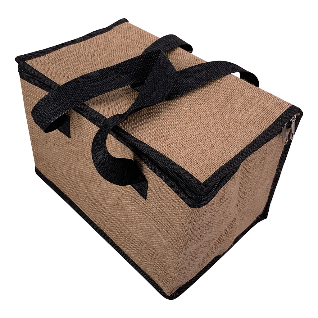 Jute Small Cooler Bag(JB-17) - greenpac.com.au