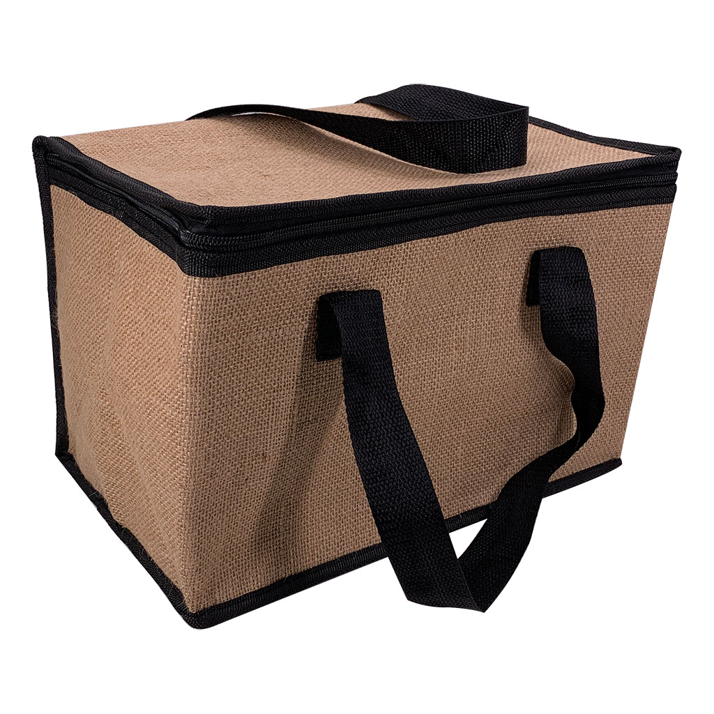 Jute Small Cooler Bag(JB-17) - greenpac.com.au