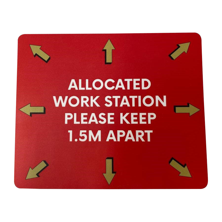 Stock Custom Message Mouse Mat (SHS-27H)