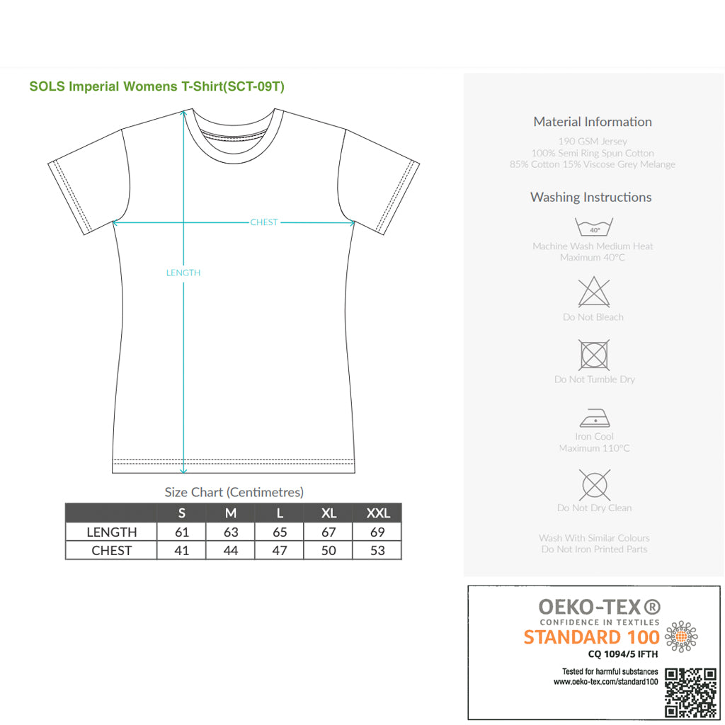 SOLS Imperial Womens T-Shirt(SCT-09T)