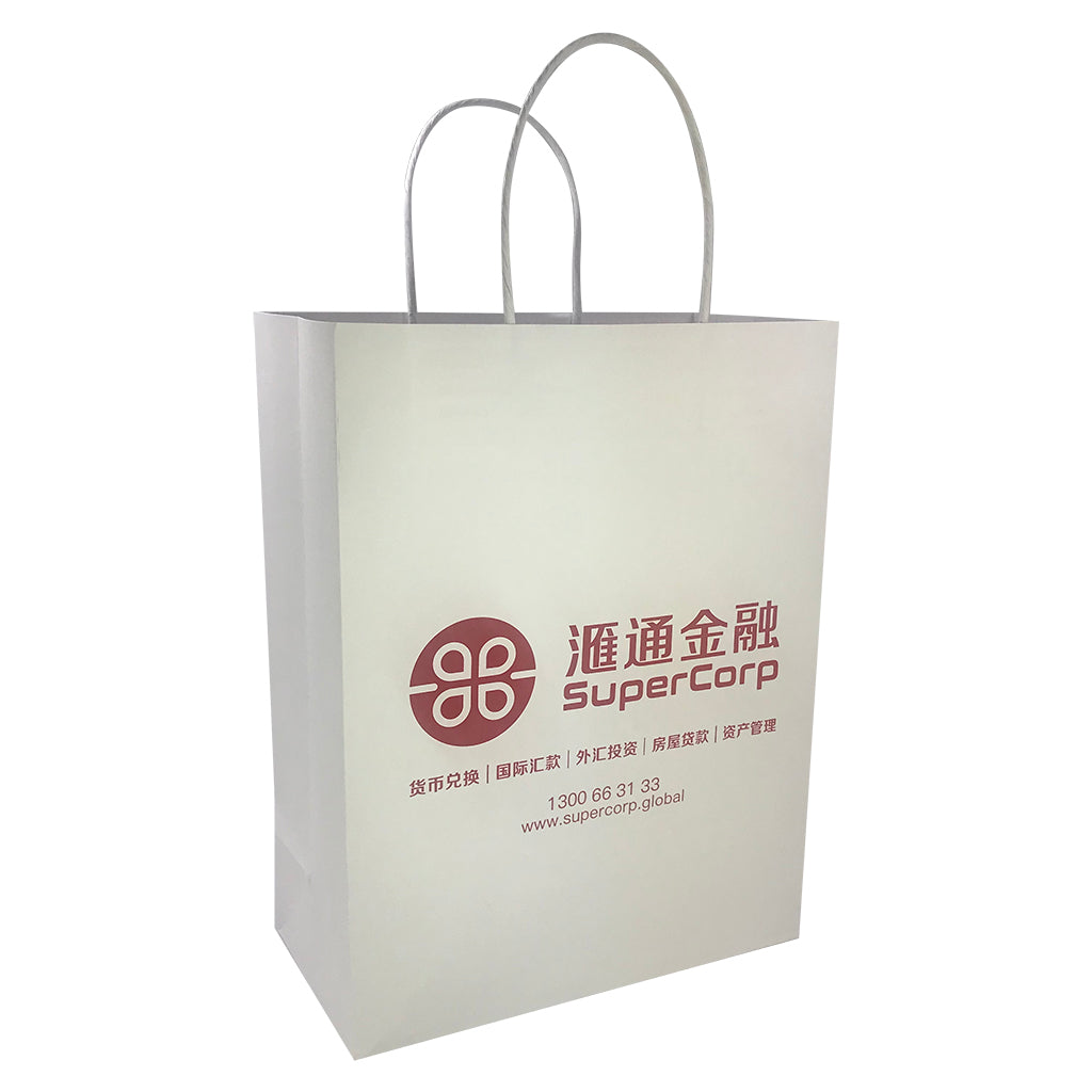Stock Kraft Paper Carry Bag-Medium(SKP-06T)