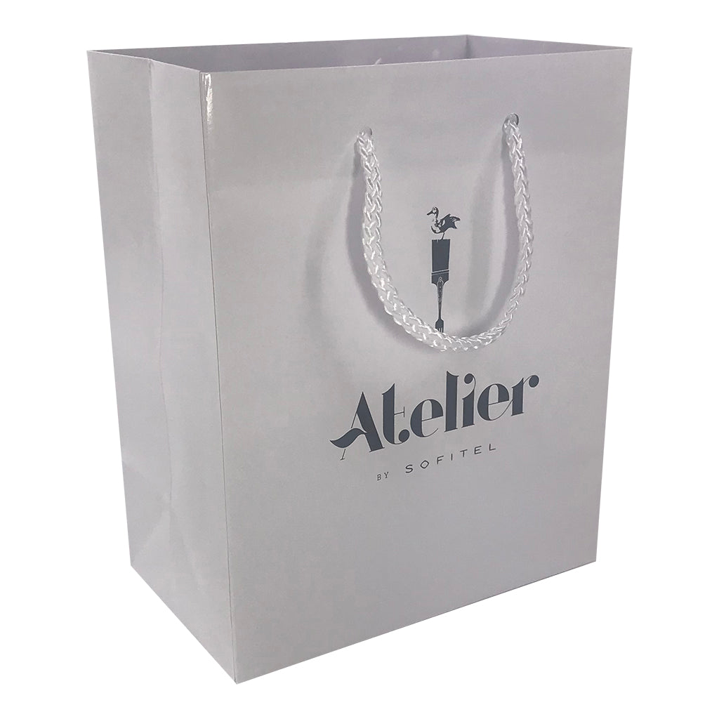 Stock Laminated Paper Carry Bag-Medium(SLP-03T)