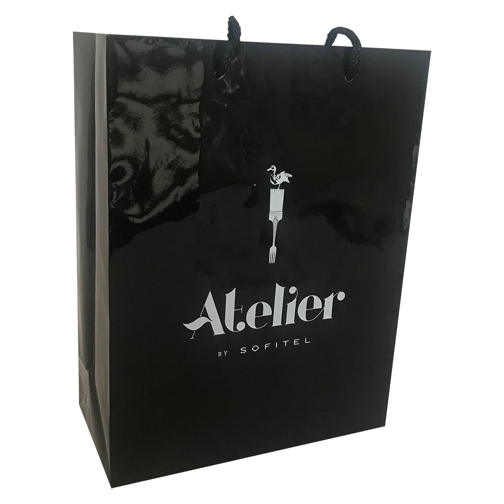 Stock Laminated Paper Carry Bag-Medium(SLP-03T)