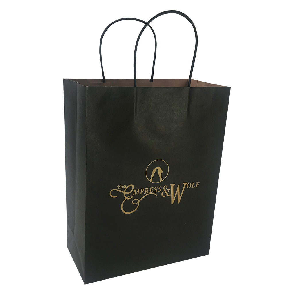 Stock Kraft Paper Carry Bag-Medium(SKP-06T)