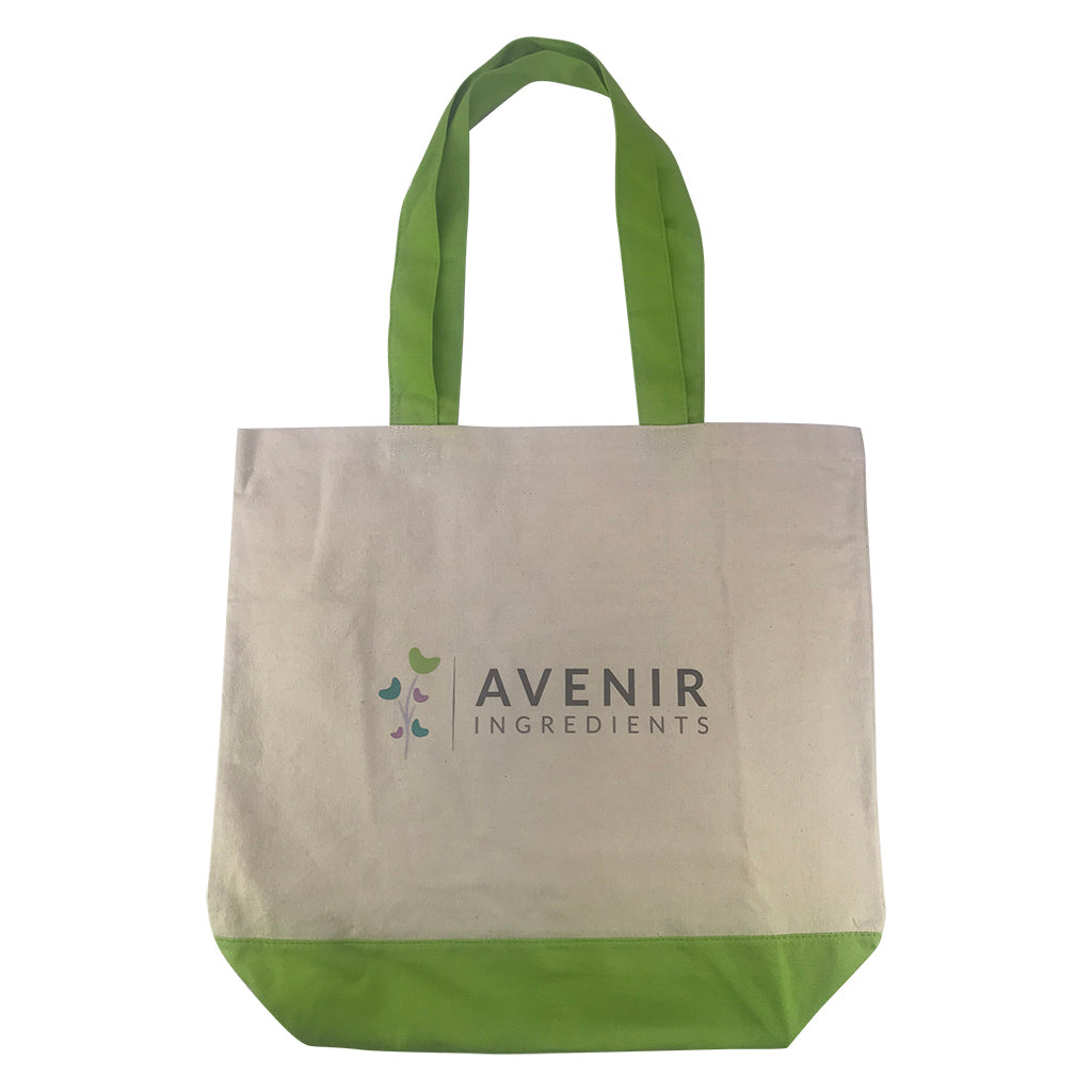 Stock Two Tone Cotton Tote(SCB-33T)