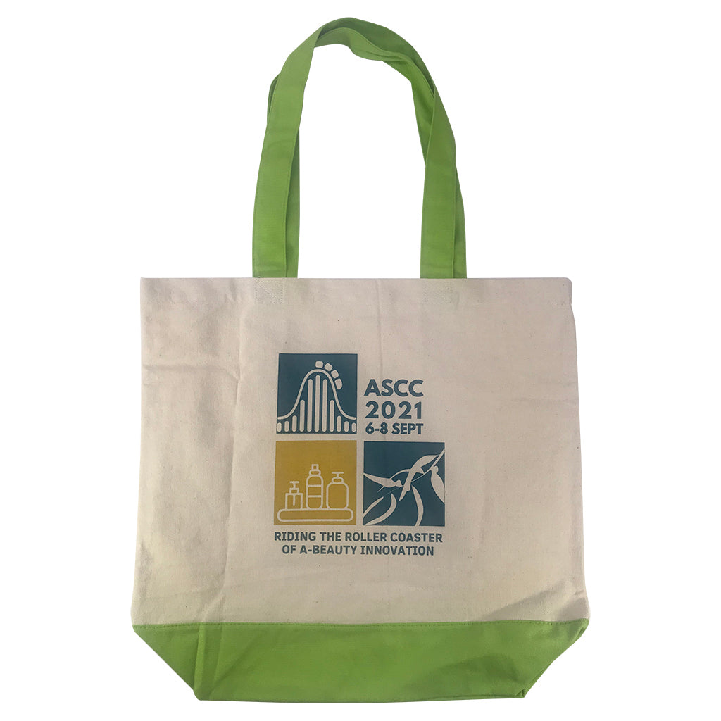 Stock Two Tone Cotton Tote(SCB-33T)