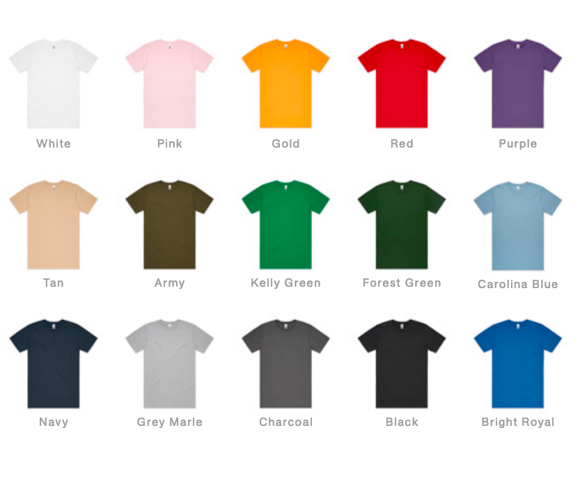 AS Colour Mens Block Tee(SCT-16A)