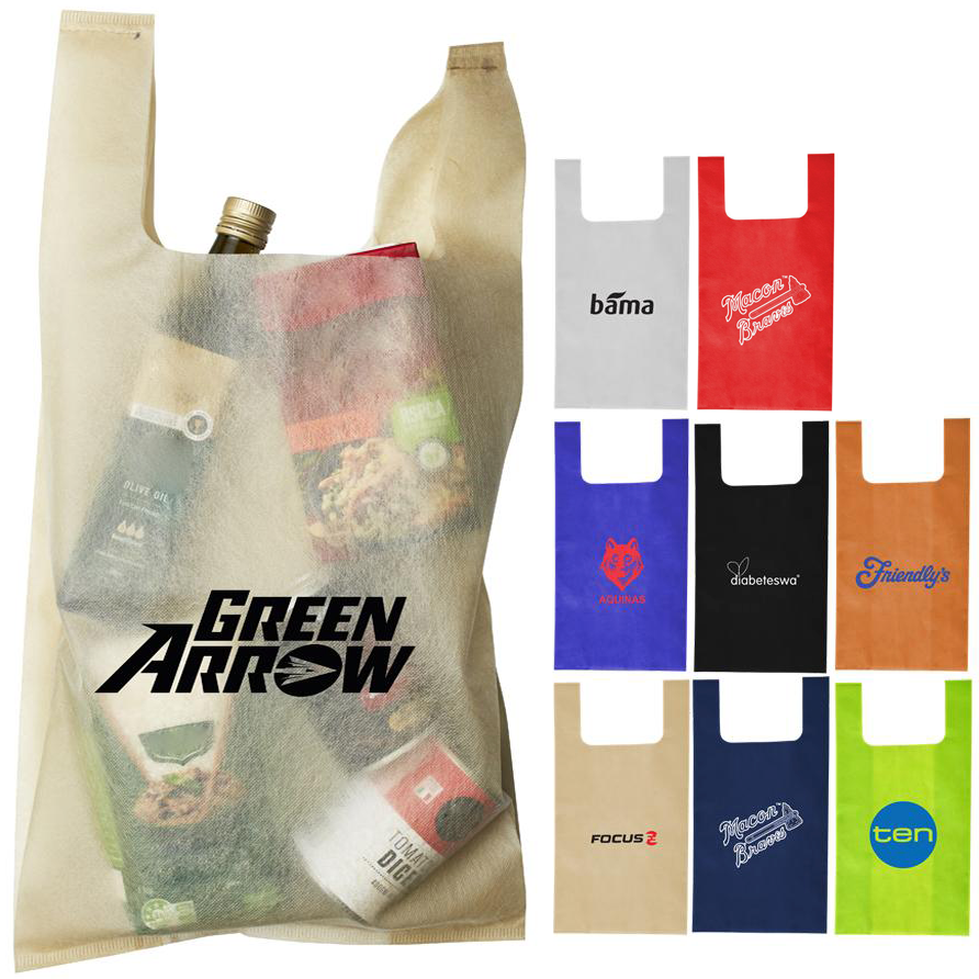 Stock Light-weight Grocery Bag(SNB-90H)