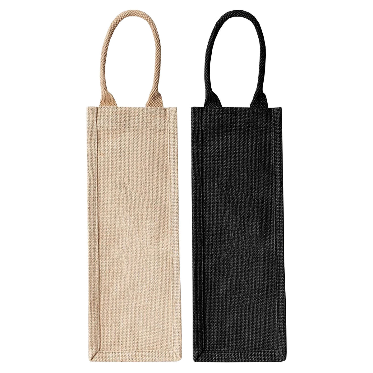 Stock Jute 1 Bottle Wine Bag(SJB-32D)