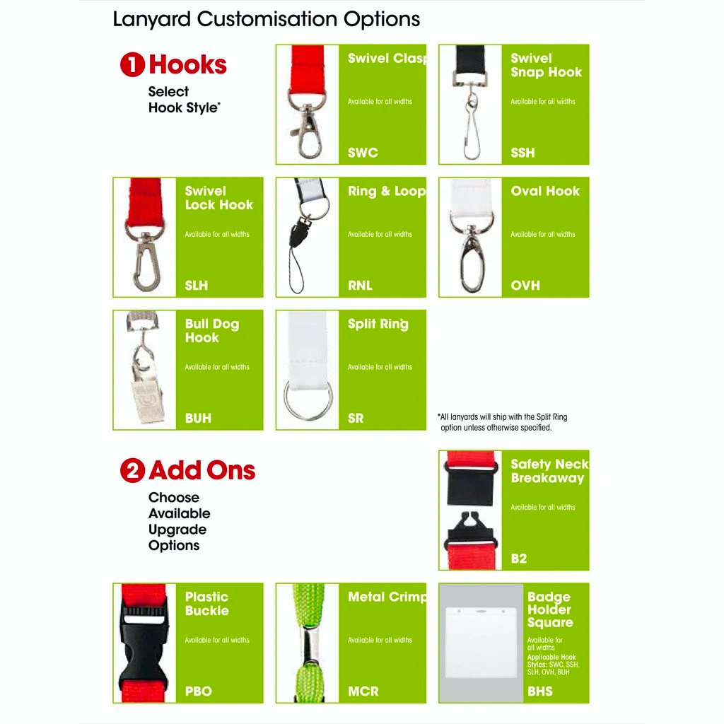 Eco PET Lanyard(SLY-16) - greenpac.com.au