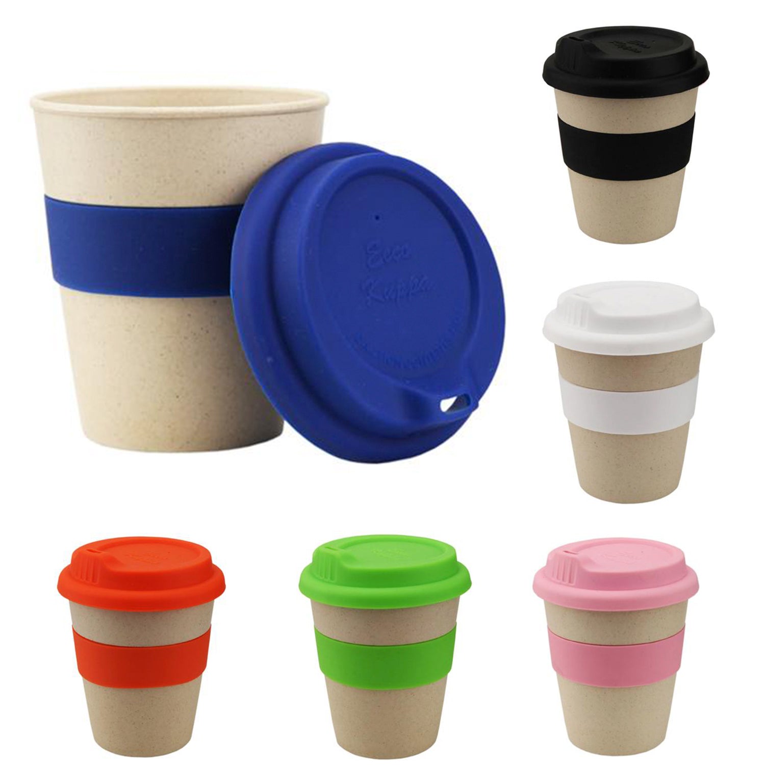 Bamboo Reusable Coffee Cup(SDW-110D) - greenpac.com.au
