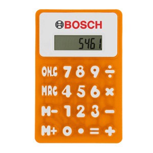 Small Rubbery Flexible Calculator(SDA-03) - greenpac.com.au